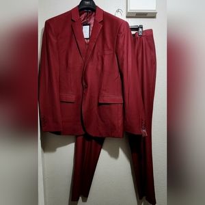 Men 2 Piece Suit One Button Casual/Formal/Wedding Tuxedo Size L